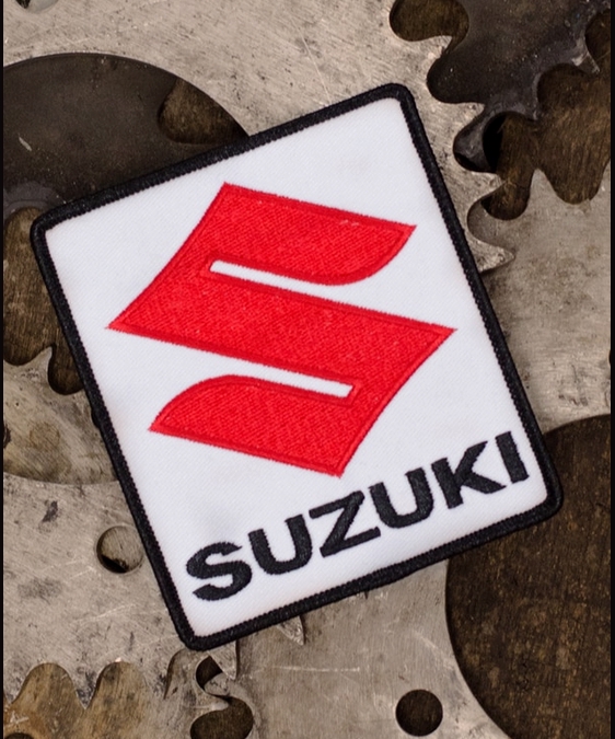 Suzuki Logo White Jersey Long Sleeve T-Shirt - CycleServe Store