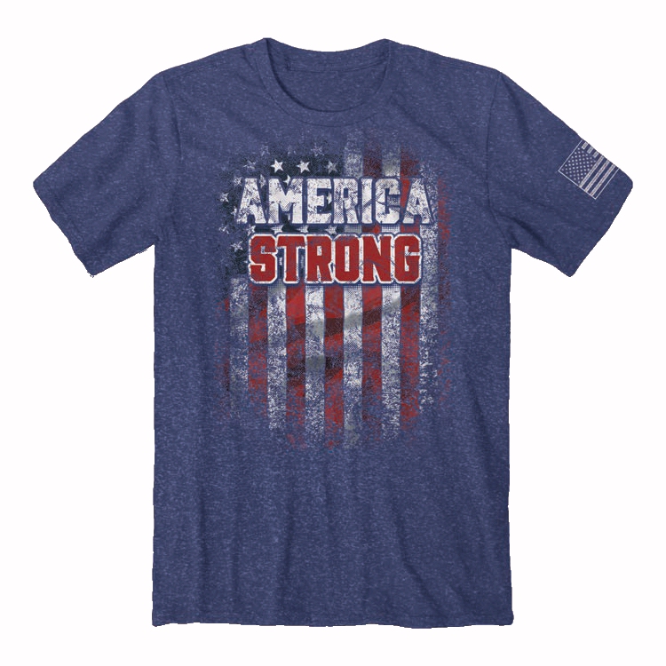 America Strong Short Sleeve T-Shirt - CycleServe Store