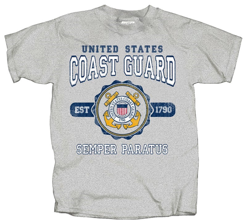 U.S. Coast Guard Logo Short Sleeve T-Shirt - CycleServe Store